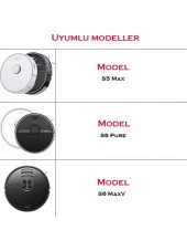 Roborock S5 Max Uyumlu 1li Ana Fırça thumbnail 4