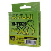 Ryuji HI-Tech PE 8B Green 150m İp Misina thumbnail 1