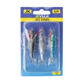 Ryuji Jig King Real Mix 3 Adet Jig Yem thumbnail 2