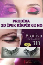 Prodiva Marka 10’lu 3d İpek Kirpik 2 No thumbnail 1