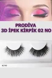 Prodiva Marka 10’lu 3d İpek Kirpik 2 No thumbnail 2
