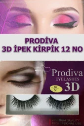 Prodiva Marka 10’lu 3d İpek Kirpik 12 No thumbnail 1