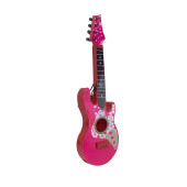 Oyuncak Rock Gitar Metal Telli 45 Cm Pembe thumbnail 3
