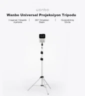 Wanbo Universal Projeksiyon Tripodu thumbnail 1