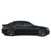 Bmw 3 Serisi için E46 Krom Kapı Kolu 4 Kapı 1998-2003 thumbnail 4