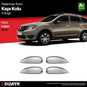 Dacia Logan Mcv için Krom Kapı Kolu 4 Kapı 2013-2020 thumbnail 1
