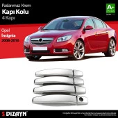 Opel Insignia Krom için Kapı Kolu 4 Kapı 2008-2016 thumbnail 1