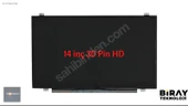 Lenovo Thinkpad E450 20Dd Notebook Ekran Panel 14inç 30pin thumbnail 1