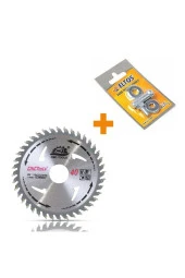 Daire Testere Bıçağı Ahşap Testeresi 115mm + Matkap Aparatı thumbnail 1