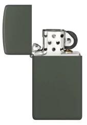 Zippo Slim Green Matte Dizayn thumbnail 5