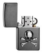Zippo Skull And Bones Emblem Dizayn thumbnail 2