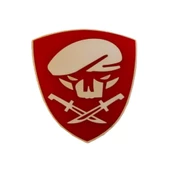 Single Sword Komando Bere-Bıçak Plastik Patch - Peç thumbnail 4