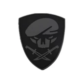 Single Sword Komando Bere-Bıçak Plastik Patch - Peç thumbnail 5