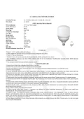 30W Torch Led Ampul 3200K (Amber Işık) thumbnail 2
