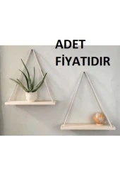 Pinoxi Halatlı Raf Kitaplık thumbnail 3
