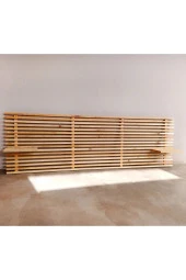 Ahşap Yatak Başlığı 250 cm x 60 cm thumbnail 2