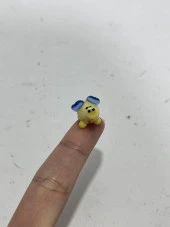 El Yapımı Mini Murano Cam Domuz Biblo A159-01 thumbnail 4