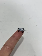El Yapımı Mini Murano Cam Böcek Biblo A162-11 thumbnail 4