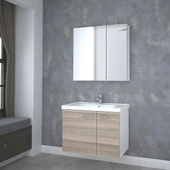 Denko Terra 80 Cm Alize Banyo Dolabı Takımı thumbnail 2