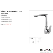 Newarc Slim Krom Eviye Bataryası 121531 thumbnail 3