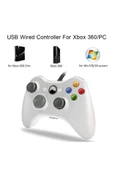 Torima Xbox 360/pc Uyumlu Kablolu Joystick Gamepad Controller thumbnail 2