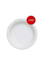 Plates 13.5 cm 100lü Plastik Tabak thumbnail 2