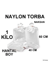 Naylon Torba 40x60 Cm Bakkaliye Torbası 1 Kilo thumbnail 1