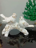 kuş biblo 2 li dal üzerinde kuş biblo thumbnail 6