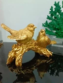 kuş biblo 2 li dal üzerinde kuş biblo thumbnail 7