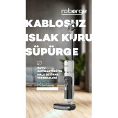 Roborge RD1 Islak Kuru Dikey Süpürge thumbnail 3