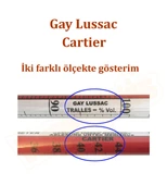 Eurodensimeter 0-100 20C Alkolmetre thumbnail 4