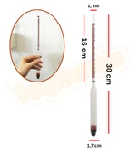Eurodensimeter 0-100 20C Alkolmetre thumbnail 3