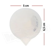 ISOLAB 500ml Plastik Mezür Mavi Skala thumbnail 3