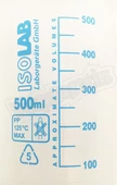ISOLAB 500ml Ölçü Kabı Beher Mavi Skala thumbnail 6
