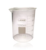 ACHEM 1000ml Cam Beher Kısa Form thumbnail 1