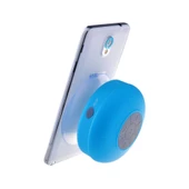 Su Geçirmez Mini Bluetooth Duş Hoparlörü (Mavi) thumbnail 5