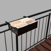 Portatif Askılı Balkon Mangalı thumbnail 1