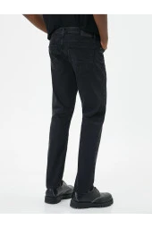 Slim Fit Kot Pantolon - Brad Jean thumbnail 3