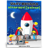 Uzay Boyama Kitap Seti (3 Süper Kitap) thumbnail 1