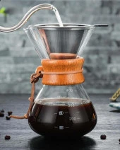Campout Filtre Kahve Cam Set 400ml thumbnail 9