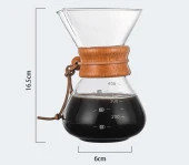 Campout Filtre Kahve Cam Set 400ml thumbnail 12