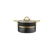 Brioni Selection Plus 22 Cm Derin Tencere - Siyah thumbnail 1