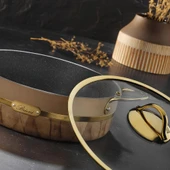 Brioni Selection Plus 26 Cm Basık Tencere - Krem thumbnail 2