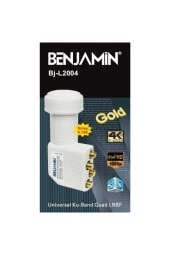Lnb Dörtlü (quad) Gold 0.1db  Bj-l2004 thumbnail 2