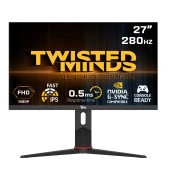 TWISTED MINDS 27" TM27FHD280IPS FHD 280HZ 0,5MS HDMI DP HDR10 FAST IPS PIVOT RGB GAMING MONİTÖR thumbnail 1