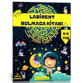 3-8 Yaş Çocuklar İçin Labirent Bulmaca Kitabı thumbnail 1