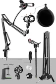 Lastvoice Set-01 - Mikrofon standı + Shock Mount + Pop Filter thumbnail 2