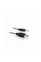 2.0 Siyah/Gümüş Lcd İnce Tasarım USB Speaker thumbnail 2