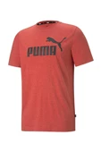 Puma 58673611 Ess Heather Tee Erkek Tişört thumbnail 4