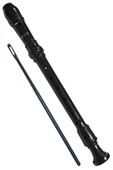 Midex FL-8BK Kaliteli Siyah Blok Flüt thumbnail 3
